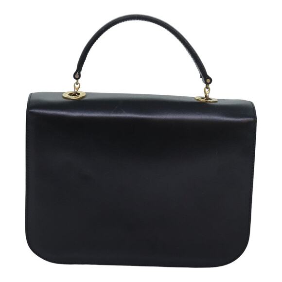 CELINE Circle Hand Bag Leather Black - Picture 3 of 13